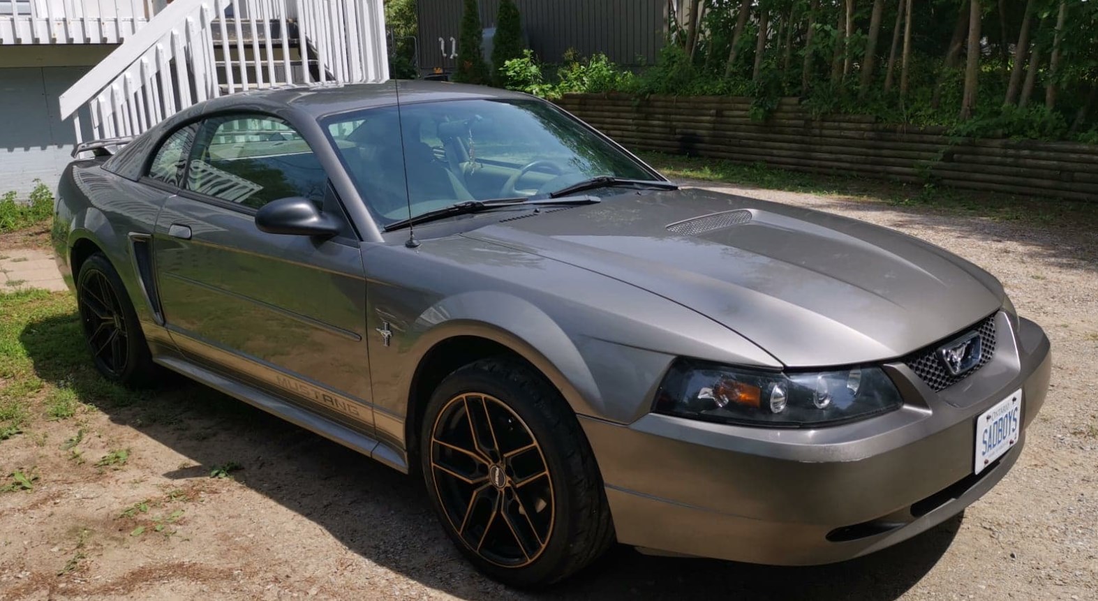 Simply sitting in my driveway after being washed.