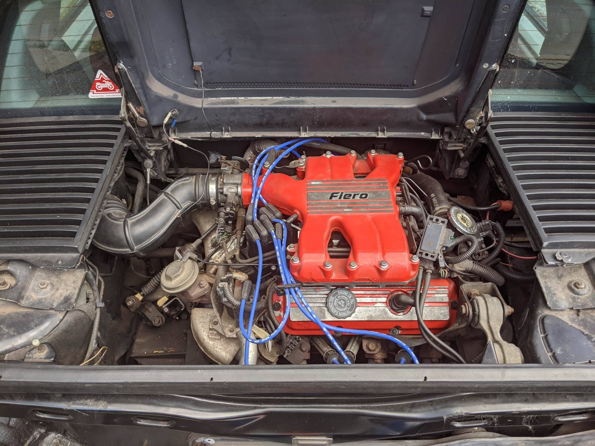 Original engine that blew up