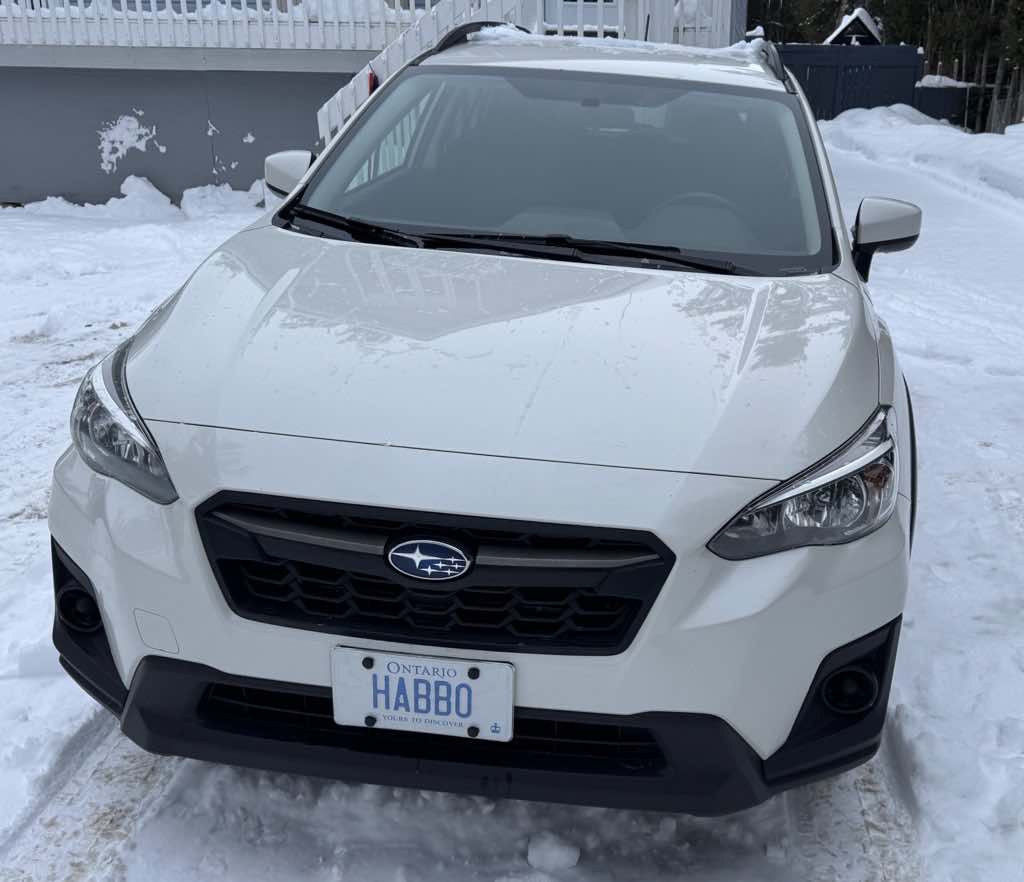 The front of my Crosstrek