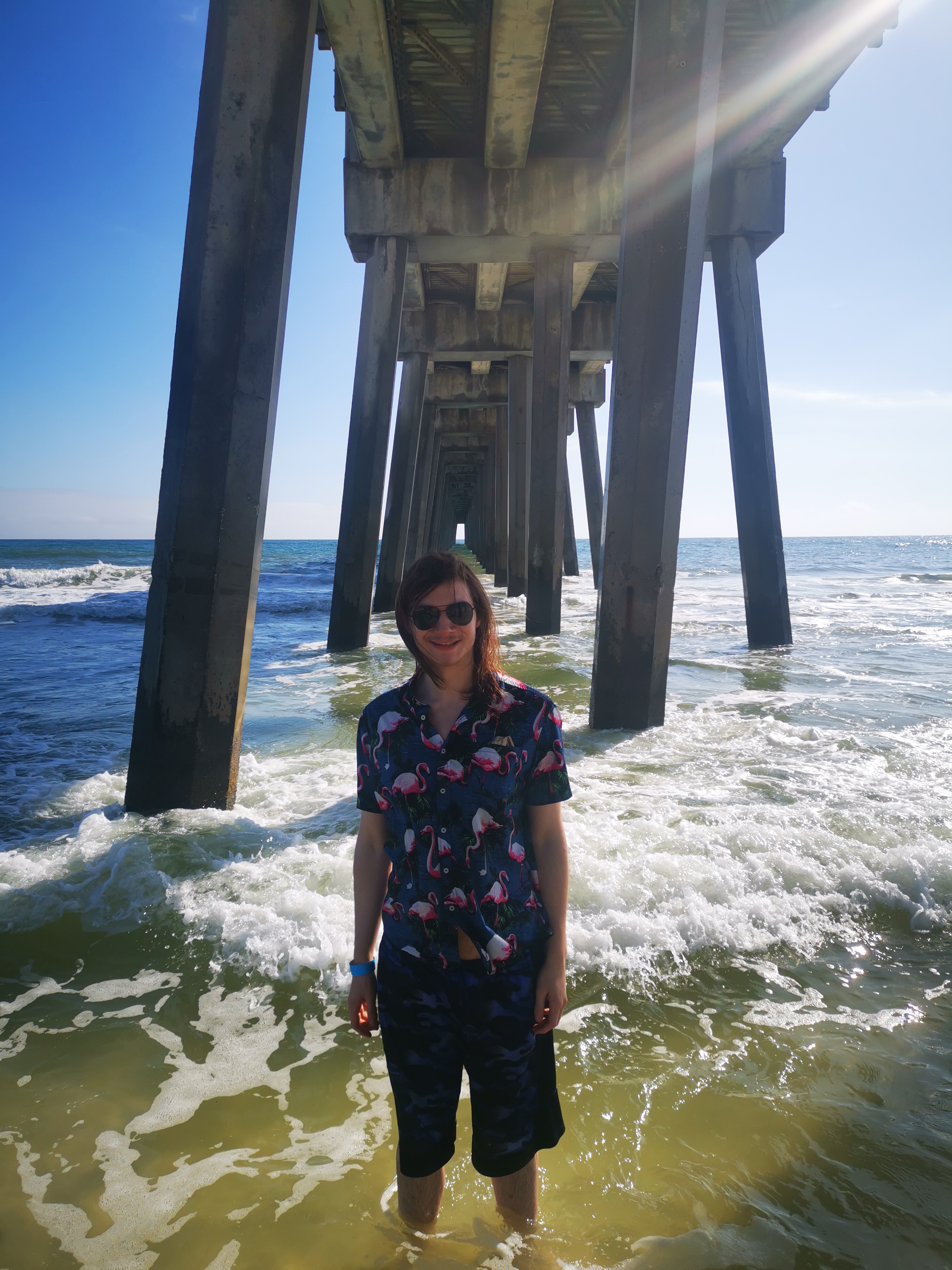 Me under the pier