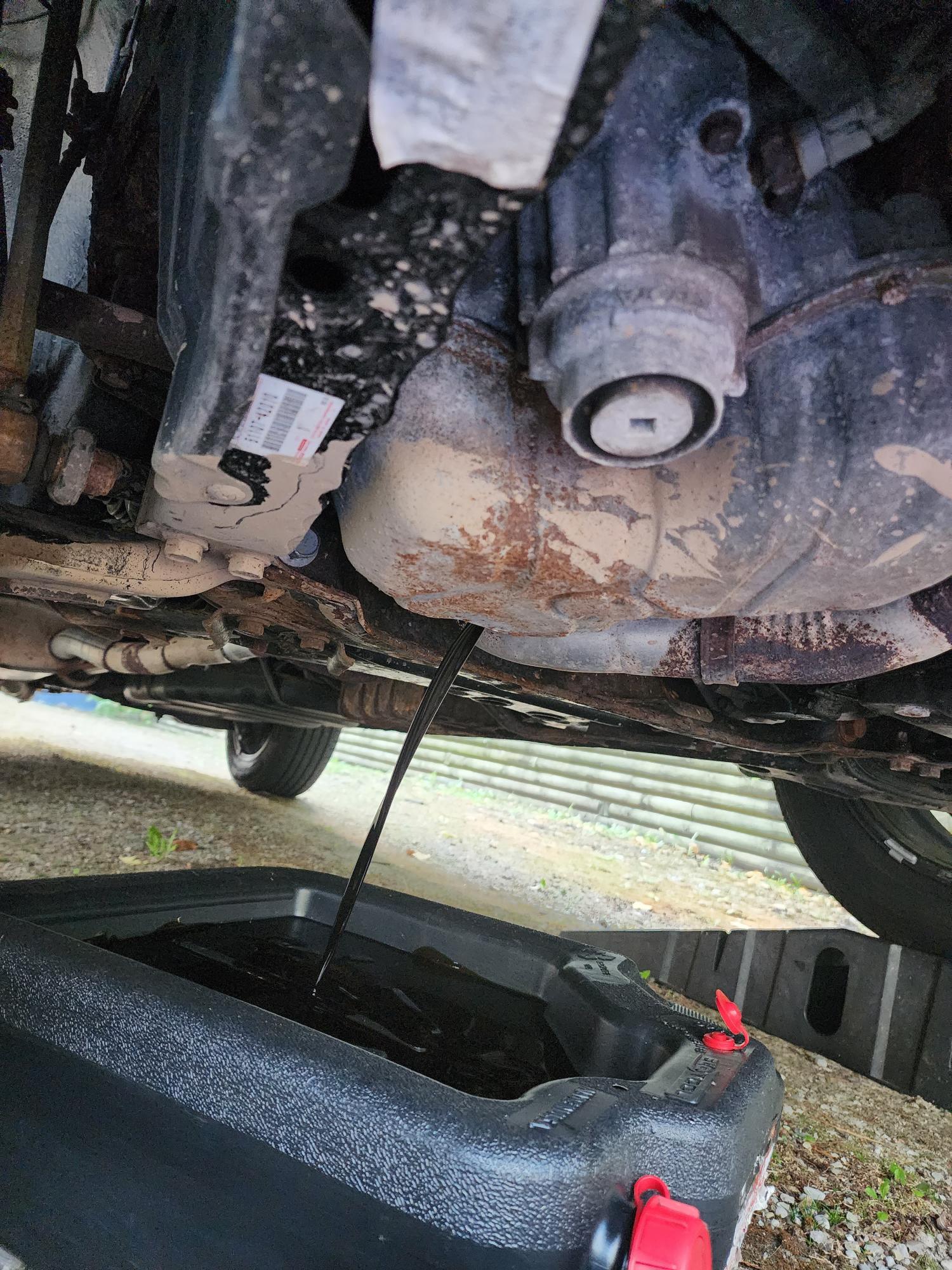 New FRAM filter, and Mobil1 synthetic truck & SUV oil