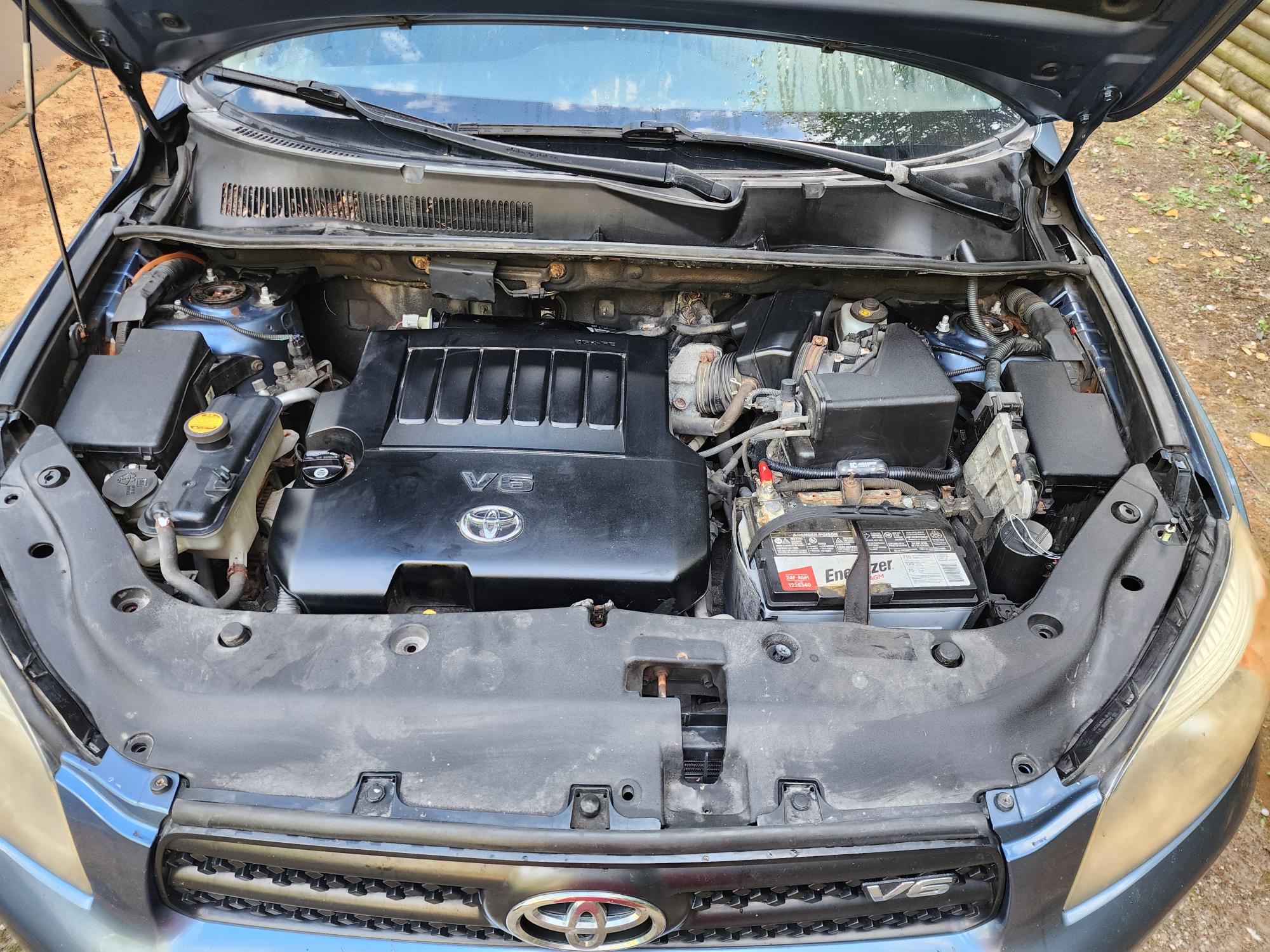 Cleaned engine bay