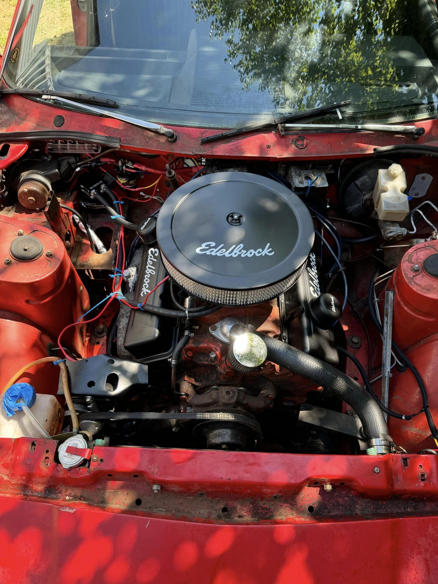 My engine bay! (Pre water pump)